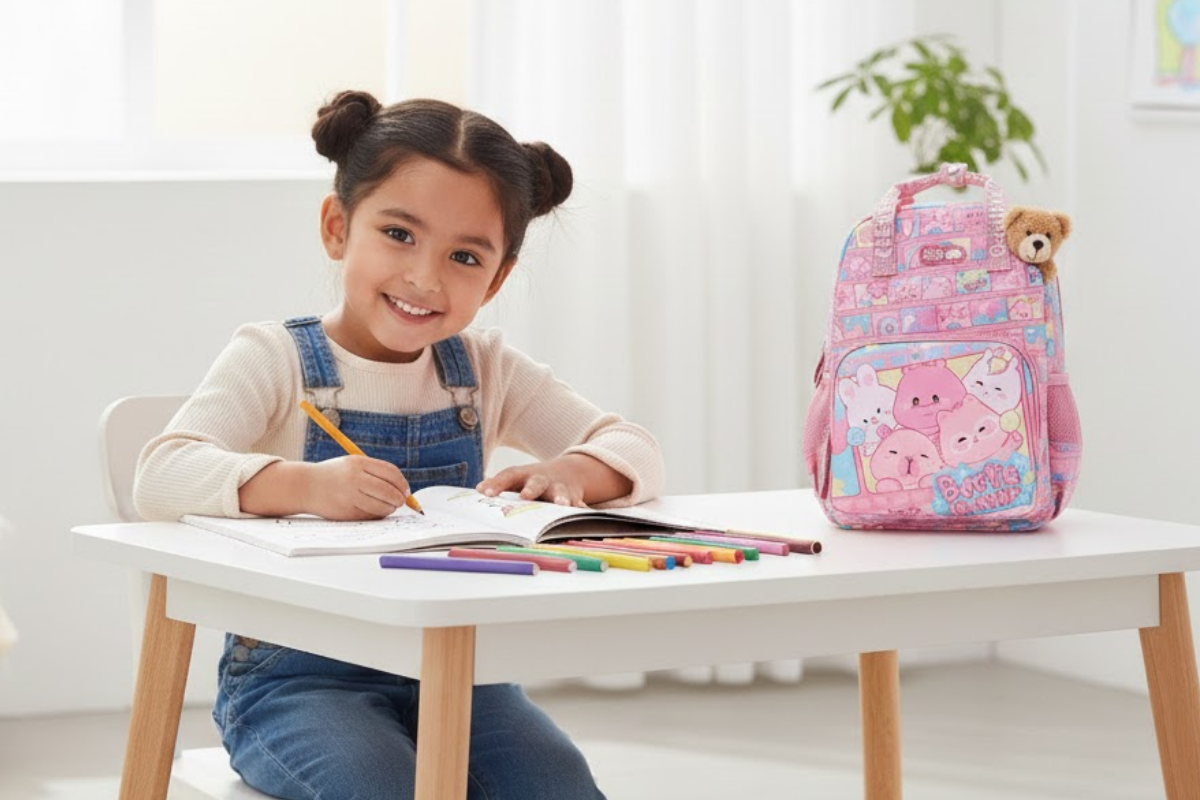 Balo Bestie Forever CLEVER HIPPO siêu nhẹ cho bé mầm non